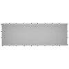 Dog Kennel Silver 129.9"x43.3"x43.3" Steel