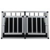 Dog Cage with Double Door 35"x27.2"x19.7"