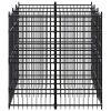 Outdoor Dog Kennel Steel 59.5 ft¬≤