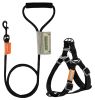 Touchdog 'Macaron' 2-in-1 Durable Nylon Dog Harness and Leash