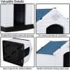 Indoor & Outdoor Waterproof Plastic Pet Puppy House